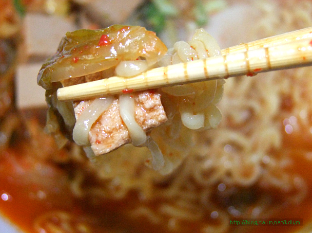 자취생에게 강력 추천! 참치 김치찌개 라면!