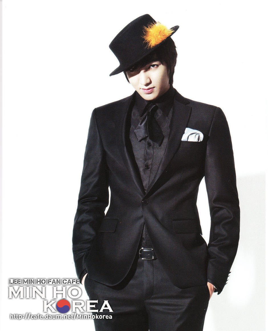 Lee Min Ho banh bao trong BST Trugen Winter 2009