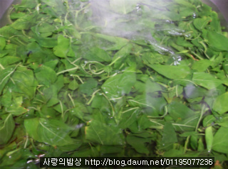 고추잎 무 말랭이 무침