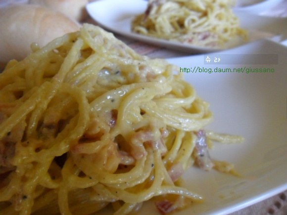 고소한 부드러움~광부들이 사랑한 ♥카르보나라(carbonara)