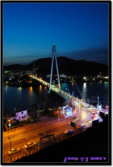 돌산대교 야경 사진 잘 찍는 방법