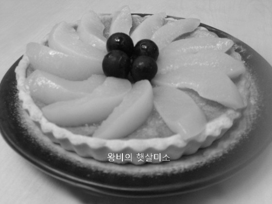 복숭아 레몬 타르트