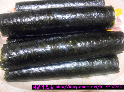 등산동호회 나선 남편기살린!야외용 김밥도시락세트>_