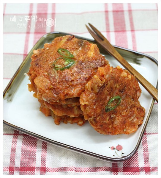김치감자전