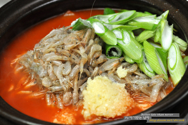 보리새우찌개