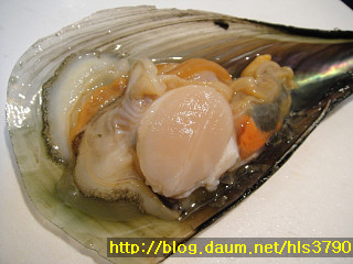 키조개 버터구이