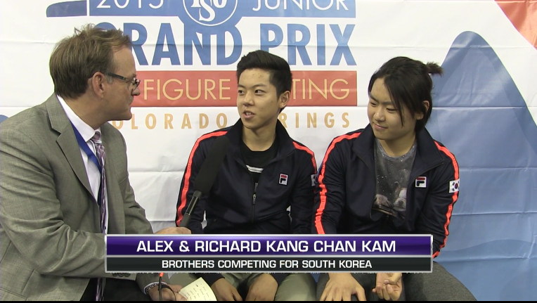 15/16 3차 #JGPColoradoSprings 페어&아댄 #감강찬 #감강인 선수 인터뷰 영상 링크 