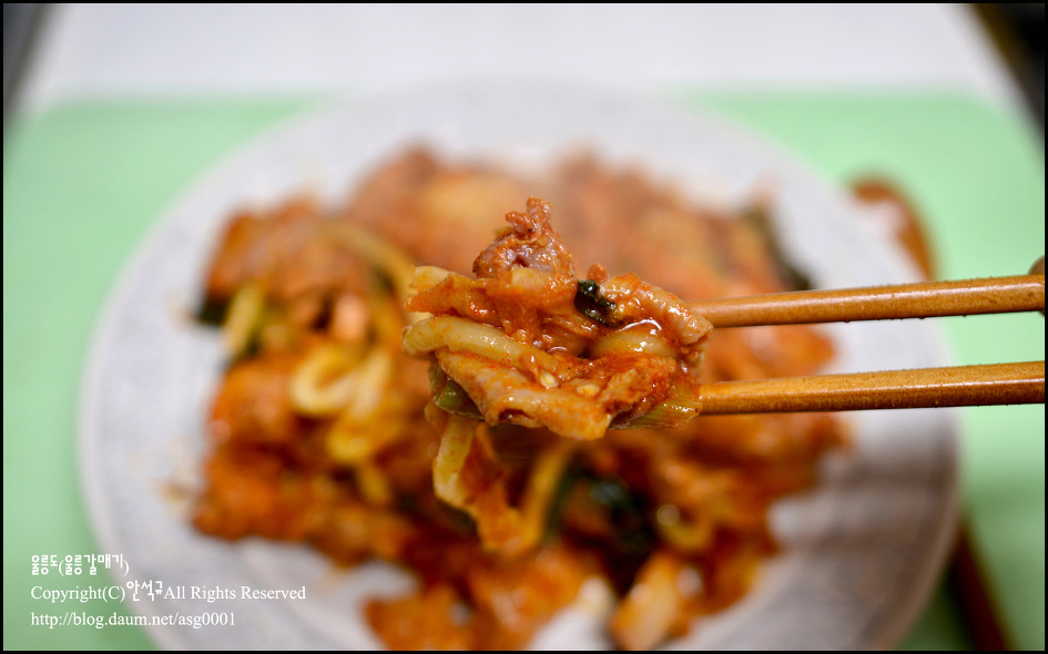 [춘천닭갈비]집에서 간편하게 해먹을수 있는 춘천닭갈비