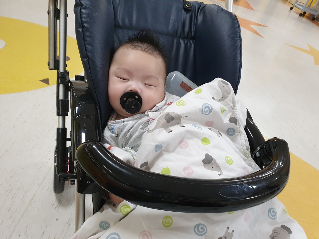 강우 전대병원 입원