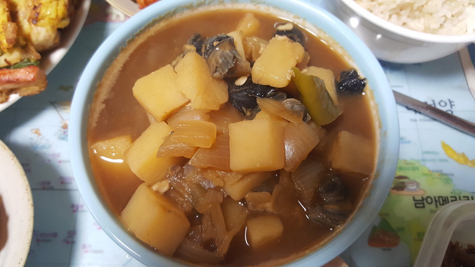우렁이 된장국