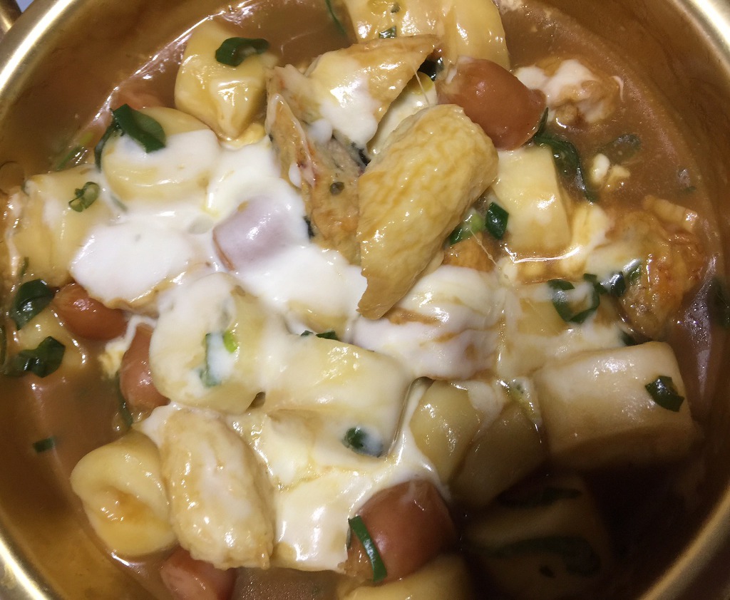 간장 떡볶이 
