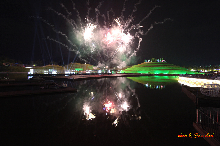 순천만 국가정원 여름밤 물빛축제..2018.08.25
