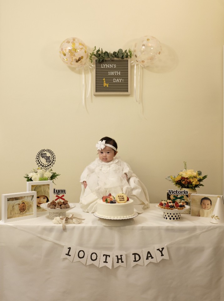 LYNN 100TH  DAY & MAM