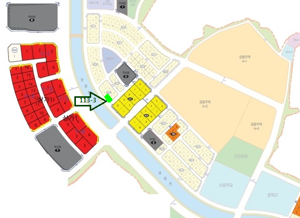 2018년 11월 완공 예정 포항블루밸리 [A블록] 이주자택지 113-3 【전속 중개 매물】